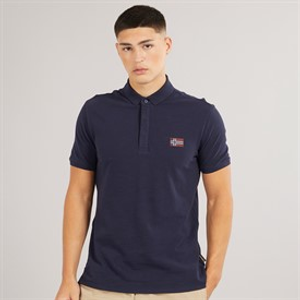 Napapijri Mens Ebea 2 Polo Shirt Blue Marine