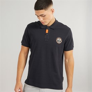 Napapijri Mens Clanis Polo Shirt Black Beauty