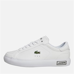 Lacoste Womens Powercourt Trainers White/Black