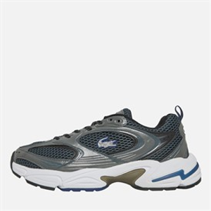 Lacoste Womens Storm 96 2K Trainers Dark Grey/Navy
