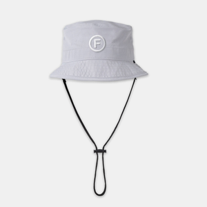 Circle Logo Bucket Hat | Ice Grey