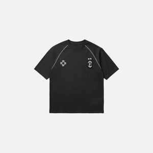 Jersey Football T-Shirt | Washed Black