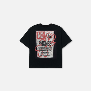 No Phones T-Shirt | Black