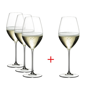 Riedel Veritas 4 For 3 Champagne Wine Glasses