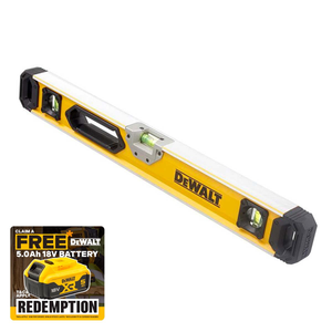 DeWalt DHT043224 Box Beam Level 60cm
