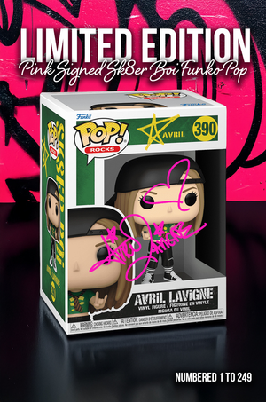Avril Lavigne Signed Funko POP!