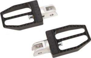 Thrashin Supply Co. Militant Rider Footpegs In Black For 2018-2025 M8 Softail Models (TSC-2019-1-SF)