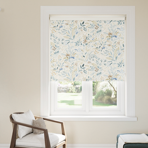 Cleo, Blue Frost - Roller Blind