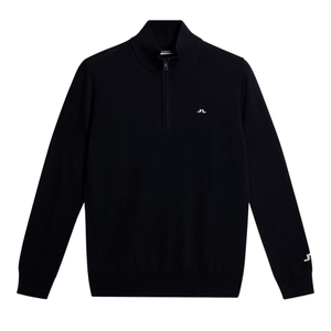 J Lindeberg Kian Knitted Golf Sweater - Navy