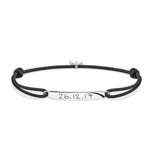 Rebel Black Handwriting Bracelet