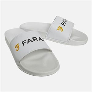 Farah Mens Graford Sliders White