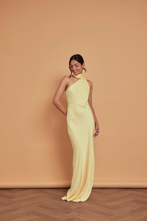 cotton dresses summer Cambria Contrast Trim Maxi Dress in White/Almond Nude this is very important girl_christmas Color:USAEAGLE Adrianna Papell Color Block