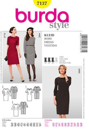 Patron de robe - Burda 7137