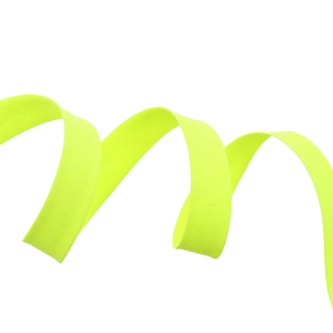 Biais tout textile - Jaune fluo