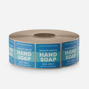 Matte Recycled Paper Labels