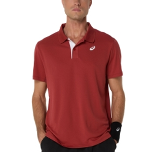 ASICS Court Pro Polo - Burnt Red