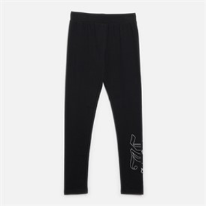 Juicy Couture Girls Glitter Gel Logo Leggings Black