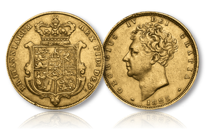 King George IV Gold Sovereign of 1825