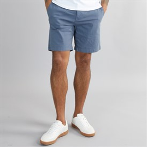 THREADBARE Mens Wests Chino Shorts Misty Blue
