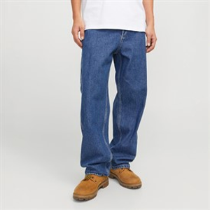 JACK & JONES Mens Alex Carpenter AKM 840 Jeans Blue Denim