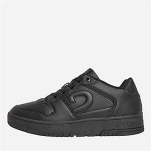 Cruyff Mens Royal C Trainers Black Mono
