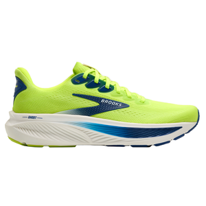 Brooks Mens Ghost 17 - Acid Lime/Navy/White - Neutral - AW25