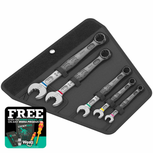 Wera 05020230001 6003 Joker 5 Combination Spanner Set (5 Pieces)