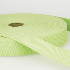 Sangle coton pour sacs - Vert pâle