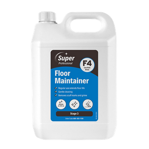 Super Professional Products Floor Cleaner F4 Non Scented 5 L 