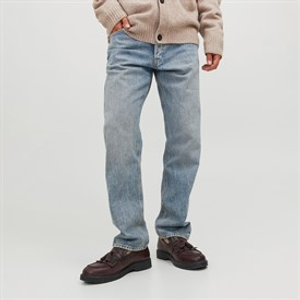JACK & JONES Mens Chris Original SBD 333 Jeans Blue Denim