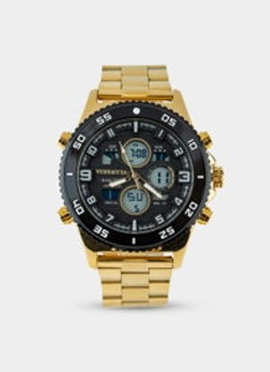 Vendetta Atlas Watch - Gold/Black