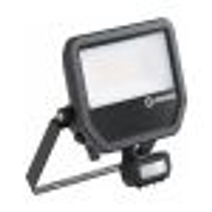 Ledvance LED Floodlight Performance Aluminium Black 41W 5500lm 100D - 830 Warm White | IP65 - Motion And Light Sensor - Symmetrical