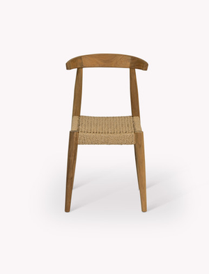 Hawthorne Dining Chair - Recalimed Teak, Natural, Set of 2