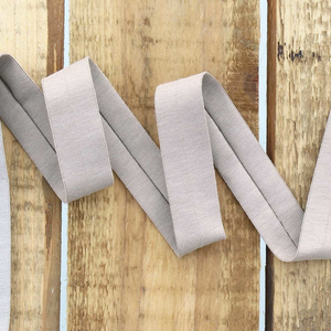 Biais jersey coton - Taupe