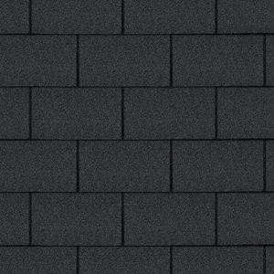 Roof Shingles - Black Square Butt Maple Leaf 2m²
