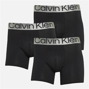Calvin Klein Mens Three Pack Boxers Black