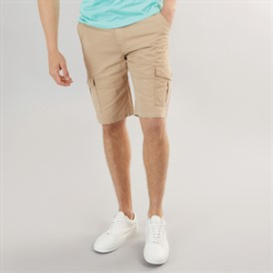 Bench Mens Alatro Cargo Shorts Stone