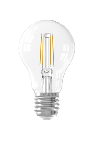 Calex Filament Lamp with Dusk to Dawn Sensor - E27 - 470 Lm - Silver