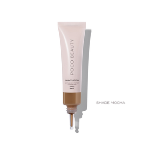 Skintuition Foundation - Mocha: Dark Skin Tone - Neutral Warm Undertone