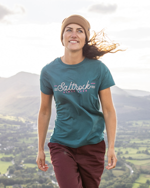 Links Womens Short Sleeve T-Shirt in Teal