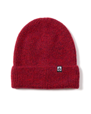 Brushed Maine Recycled Beanie in Dark Pink
