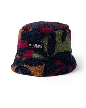 Balance Borg Reversible Bucket Hat in Blue Print