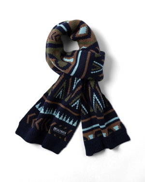 Arches Scarf in Blue