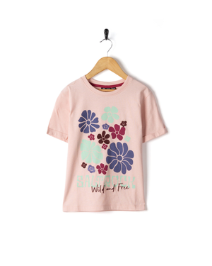 Bloom Kids Short Sleeve T-Shirt in Pink