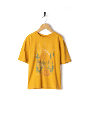 Open Road Kids Oversized Short Sleeve T-Shirt -Yellow