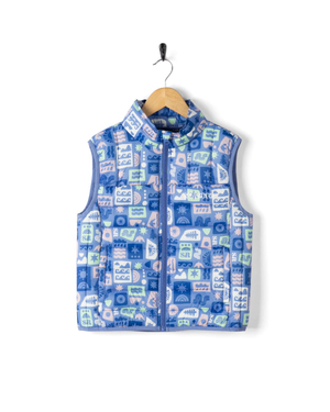 Venture Kids Water Resistant Gilet in Blue