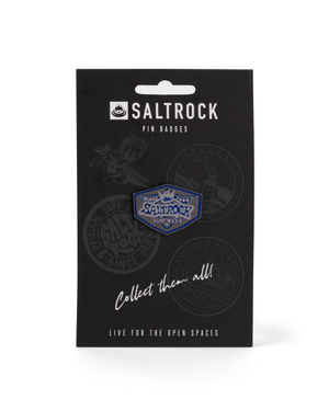 Heritage Shield Pin Badge in Black