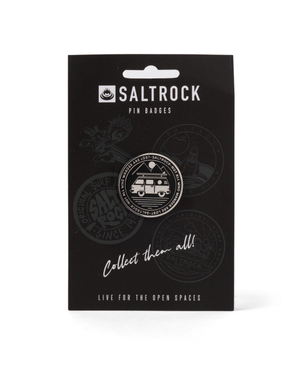 Roadtrip Pin Badge in Cream
