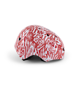 Hardskate Skate Helmet in Red