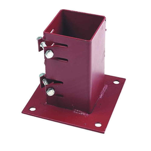 Brown Bolt Down Post Support (75MM x 75MM)